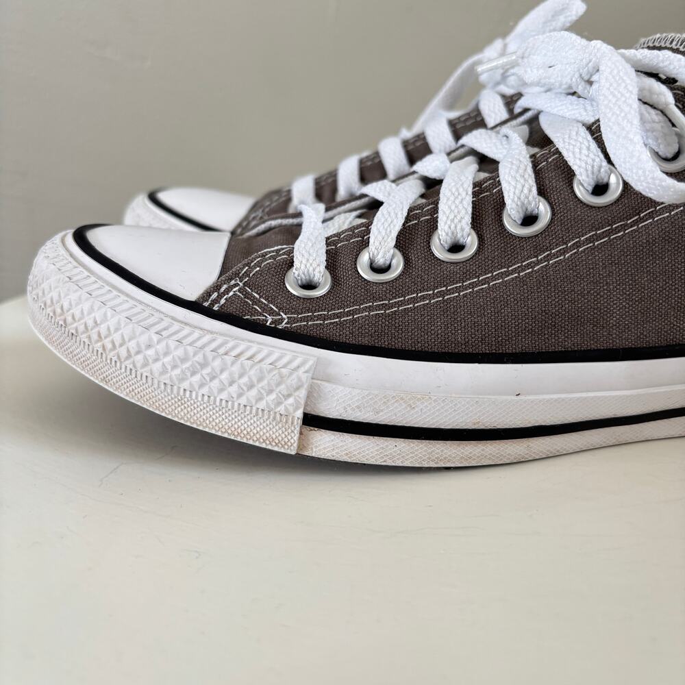 Converse Chuck Taylor All Star Low Top Sneakers Grey - Size: 7 - Picture 7 of 10